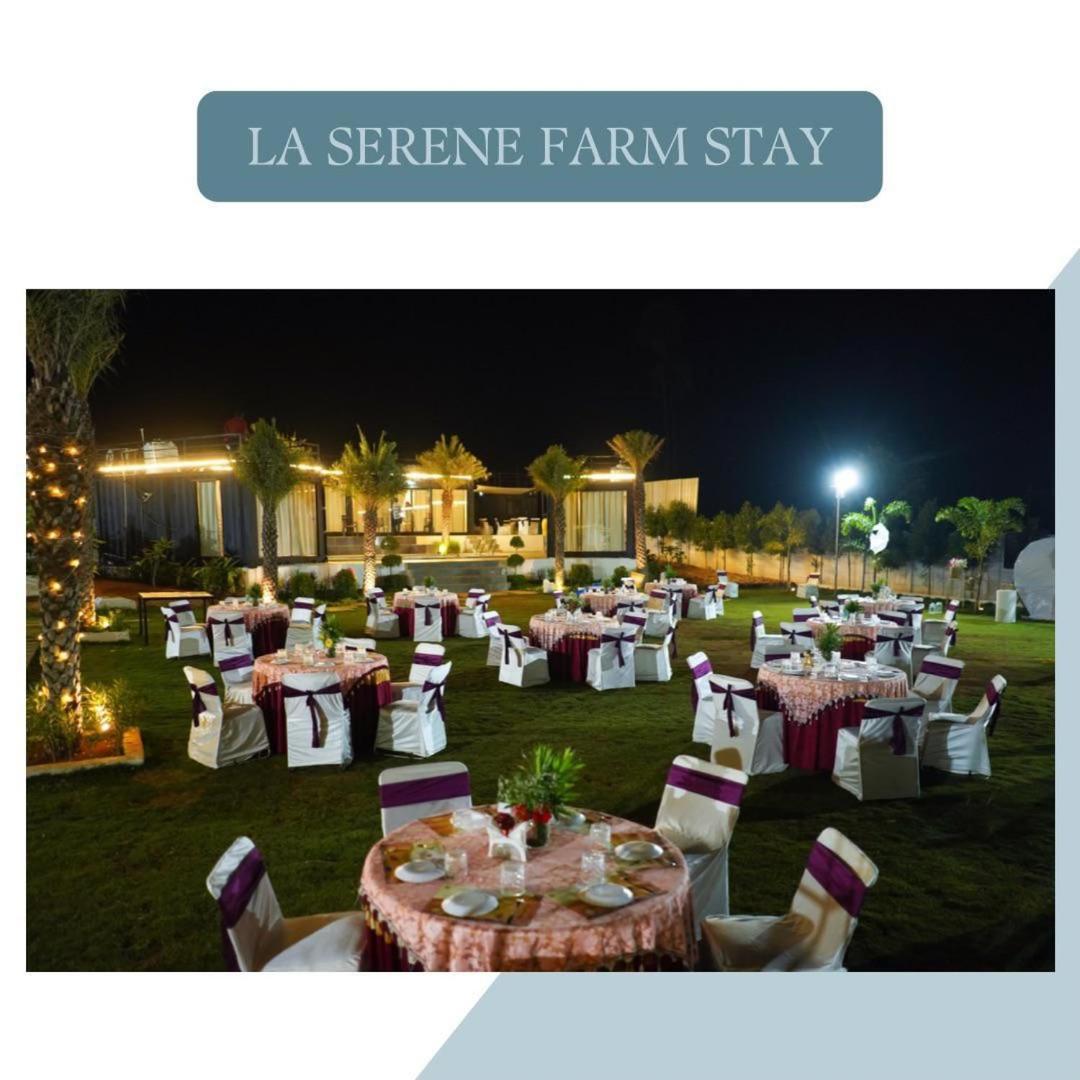 La Serene Farm Stay - Luxary 4 Bed Room Property Hyderabad Luaran gambar